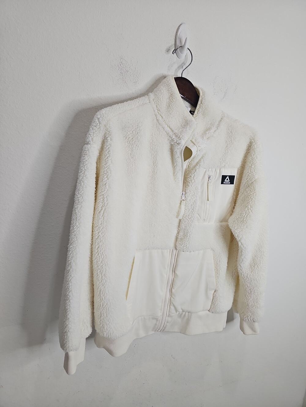 Reebok Crossfit Lightweight Jacket Full Zip White Women's Small